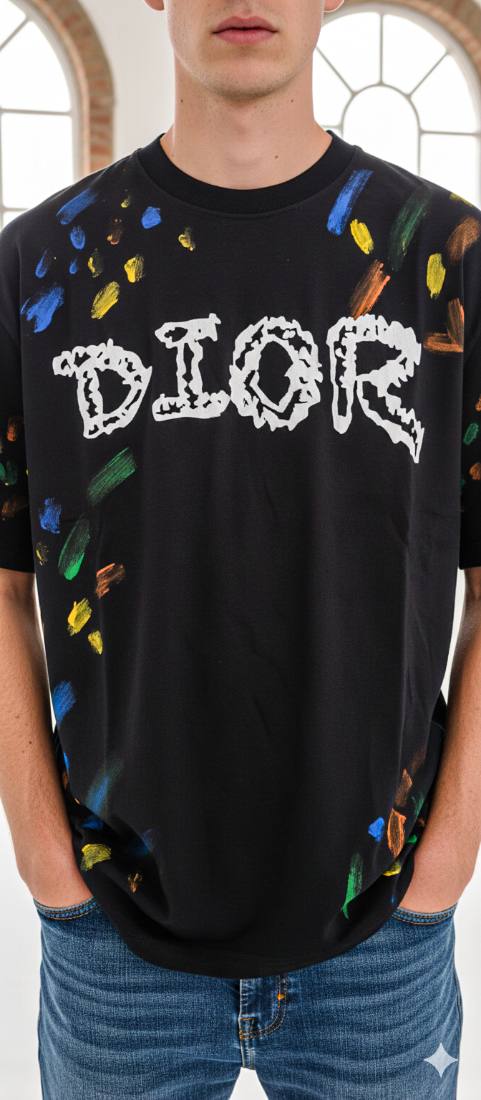 تشيرت اوفر سايز DIOR — صورة 3